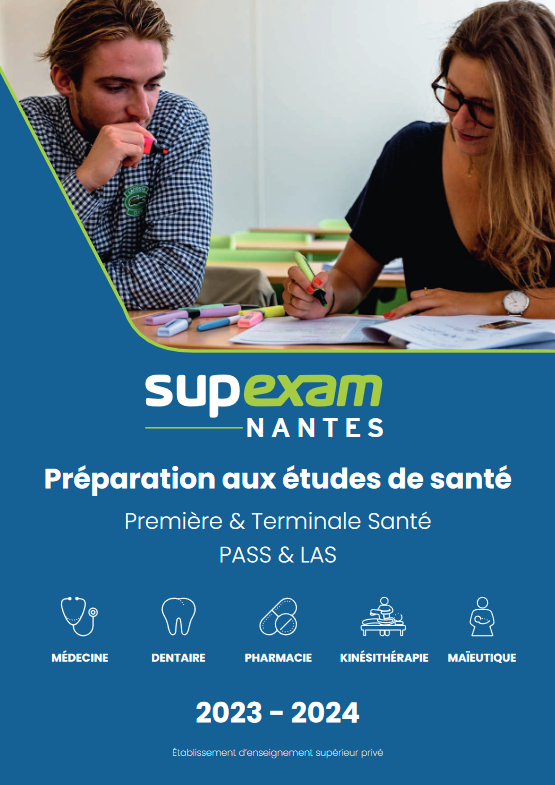 Exemplaire brochure Supexam Nantes